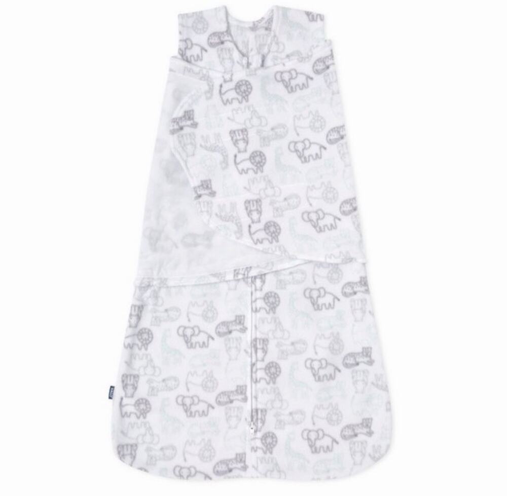 HALO Baby Micro-Fleece 3.0 TOG Sleepsack Swaddle Wrap Animal Addiction 0 3 Mo